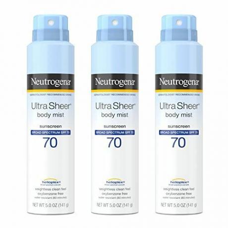 Ultra Sheer Body Mist Zonnebrandspray Breed Spectrum SPF 70