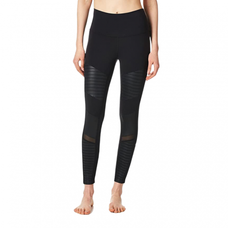 Motto-legging met hoge taille