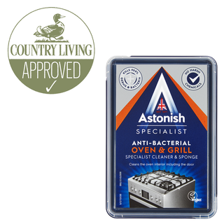 Astonish Specialist antibacteriële oven- en grillreiniger en spons 