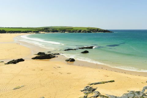 Harlyn Bay, Cornwall, Verenigd Koninkrijk