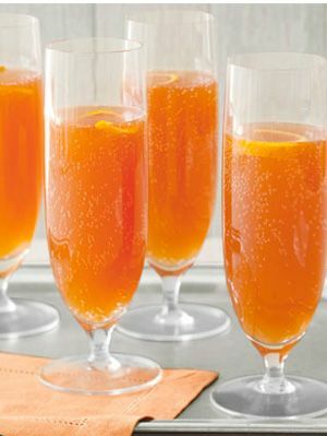 Sinaasappel Kersen Champagne Cocktails