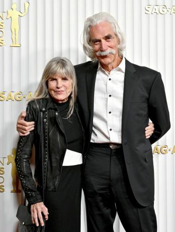 los angeles, californië 26 februari katharine ross en sam elliott wonen de 29e jaarlijkse screen actor guild bij awards op Fairmont Century Plaza op 26 februari 2023 in Los Angeles, Californië foto door axellebauer griffioenfilmmagie