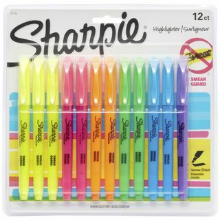 Sharpie Pocket markeerstiften, beitelpunt, 12 counts 