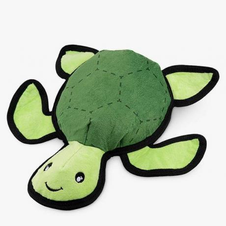 Beco Pets Tommy the Turtle Ruw en stoer gerecycled plastic hondenspeeltje