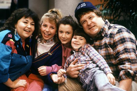 John Goodman op Roseanne 1988