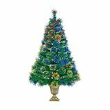 4-voet pre-lit glasvezel kerstboom