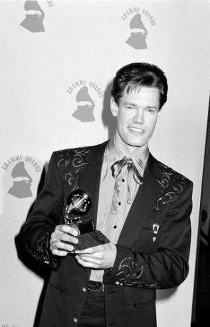 Randy Travis bij de Grammy Awards van 1989.