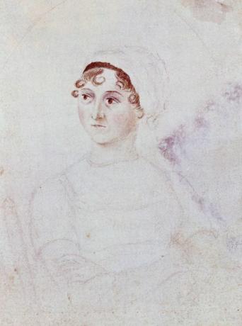 Jane Austen portret van Cassandra Austen