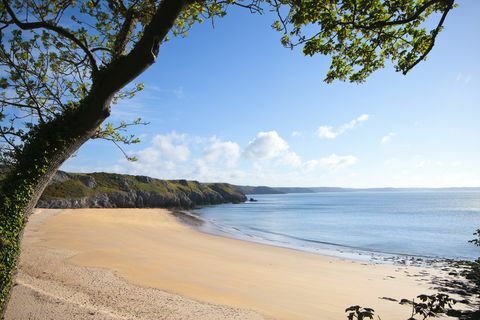 beste stranden in Wales beste stranden in Zuid-Wales