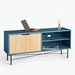 John Lewis & Partners Ridge tv-standaard voor tv's tot 32", blauw