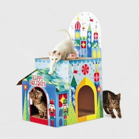 Toy Kingdom dubbeldekker kattenhuis