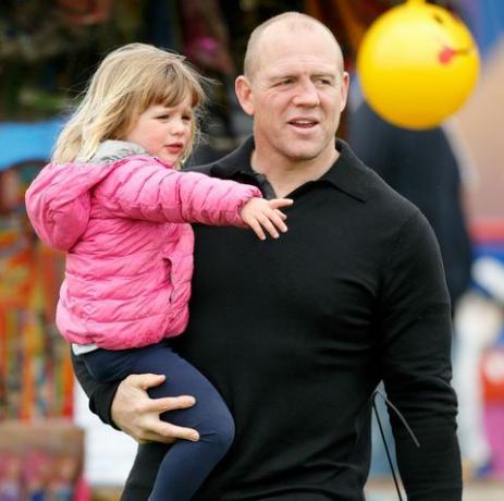 Mike en Mia Tindall