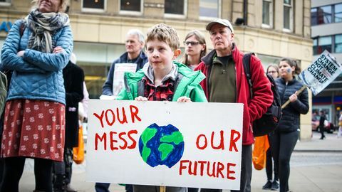 YouthStrike4Climate vindt plaats in het Verenigd Koninkrijk