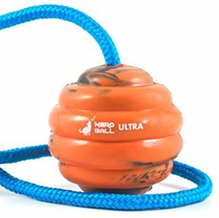 Nero Ball Ultra TM - Hondentrainingsbal aan een touw - Oefen- en beloningsspeelgoed voor honden