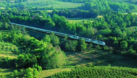 amtrak zomer uitverkoop - halve maan route