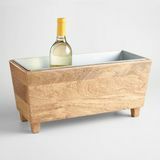 Wood Trough Wine Chiller