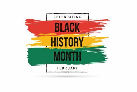 zwarte geschiedenis maand vieren vector illustratie ontwerp grafisch zwarte geschiedenis maand