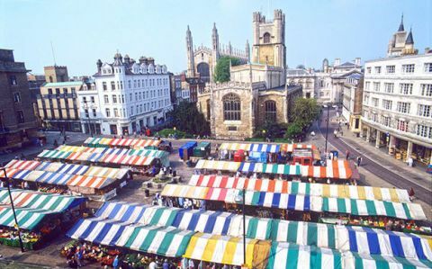 hou veertien dagen van je lokale markt, Cambridge-markt