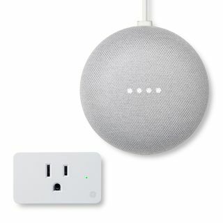 Nest Mini Google Assistant + GE Smart Plug-bundel