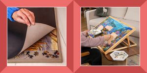 legpuzzelbord voor puzzels, legpuzzelbord verstelbare houten puzzel-ezel en meer