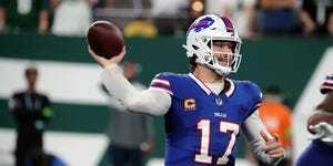 Buffalo Bills tegen New York Jets