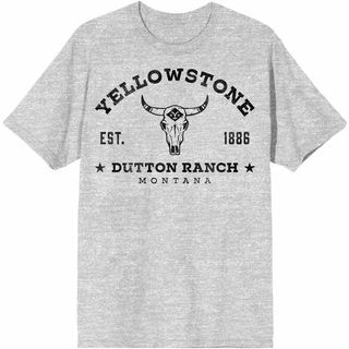 Dutton Ranch collegiale stijl grafisch T-shirt