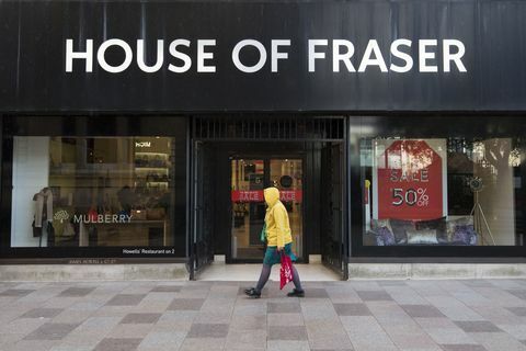 House of Fraser Stores sluiten