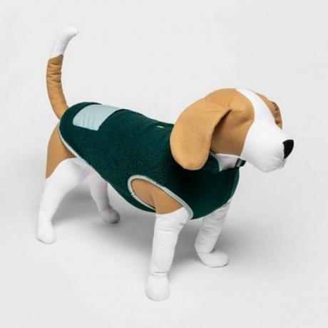 Groen Marker Sherpa-vest voor honden en katten