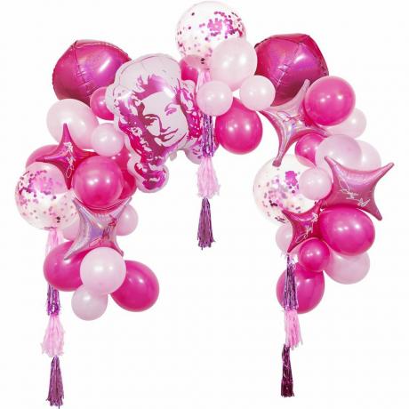 Dolly Parton roze feestballonboog