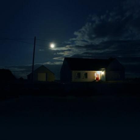 Huis in de nacht