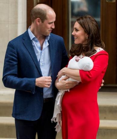 Hertog en hertogin van Cambridge royal baby