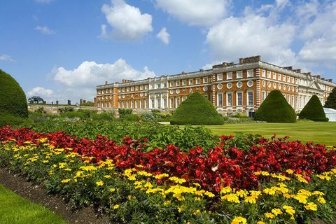 hampton court palace en tuinen