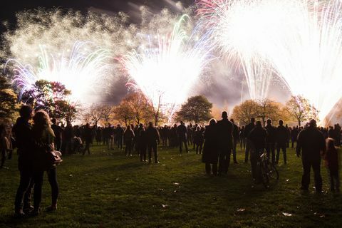 Vreugdevuurnacht in Victoria Park