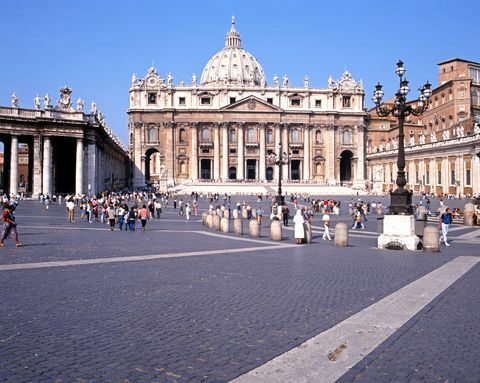 Sint-Pietersbasiliek Rome Italië - de populairste bezienswaardigheden ter wereld