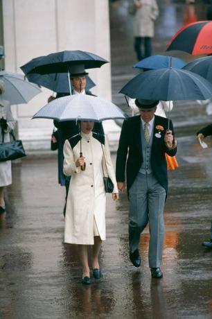Prinses Anne op Royal Ascot, 1990