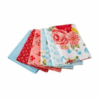 The Pioneer Woman Sweet Rose Fabric Fat Quarter-bundel