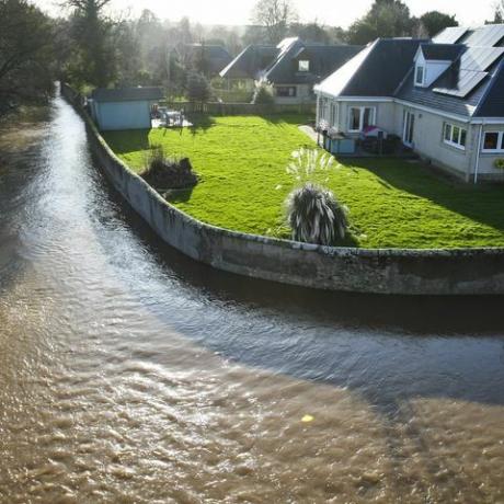 Storm Ciara Hits in het VK