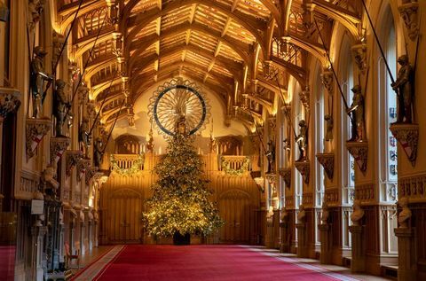 Kerst in Windsor Castle