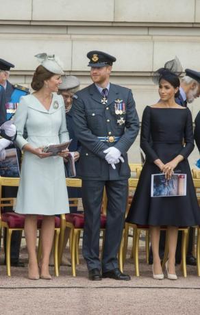 BRITAIN-ROYALS-RAF-DEFENSIE-CENENTARY