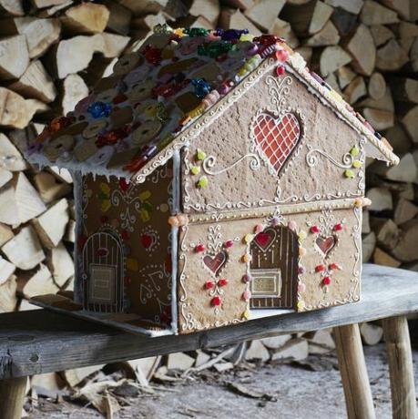 scandi kerstdecor ideeën peperkoek