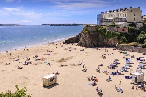 beste stranden in Wales beste stranden in Zuid-Wales