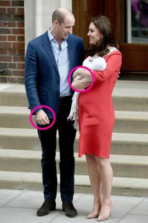 Prins William en Kate Middleton baby