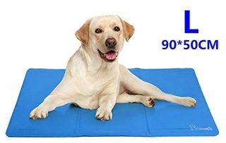 Pecute Hondenkoelmat Groot 90x50cm, Duurzame Pet Cool Mat Niet-giftige gel Zelfkoelpad, ideaal voor honden, katten in de hete zomer