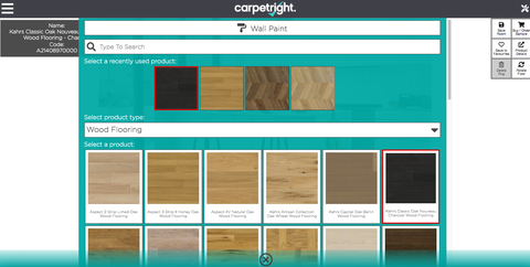 Carpetright lanceert visualiser