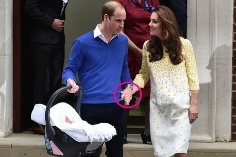 Prins William en Kate Middleton baby