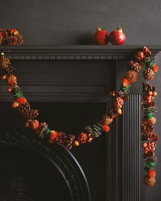 5ft Herfstoogst Gedroogde Garland