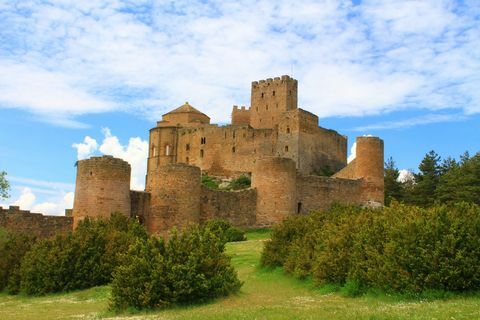 Kasteel van Loarre - provincie Huesca - Spanje. 