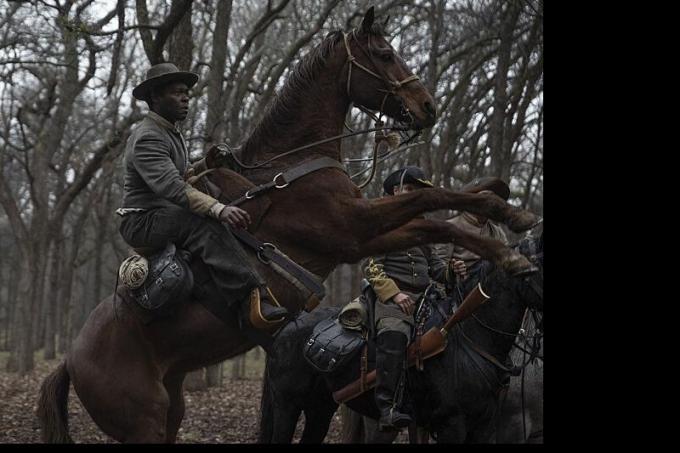 David Oyelewo als Bass Reeves in Lawmen Bass Reeves streaming op Primaire, 2023 fotocredit Emerson Miller Paramount