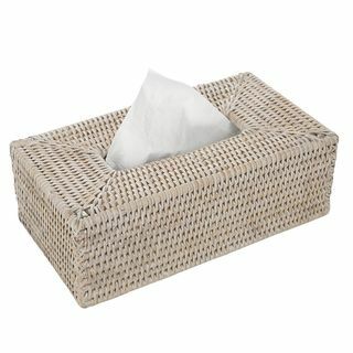 Mand KBX Tissue Box - Light Rattan