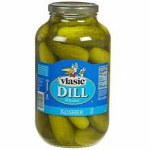 Vlasic Whole Kosher Pickles (4 dozen, 1 gallon pot)